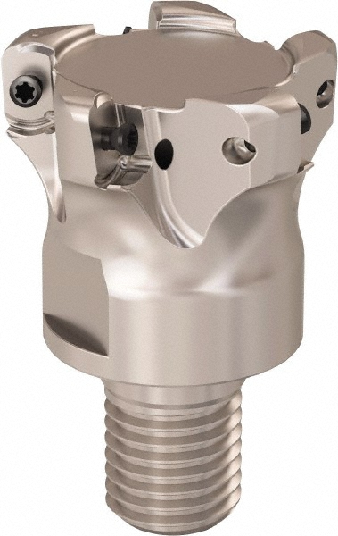 Seco Indexable High-Feed End Mill: R217211640RELO065A, 40.00 mm Cut Dia, Modular Connection Shank - 02828478