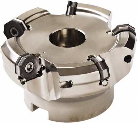 Seco 59mm Cut Dia, 22mm Arbor Hole, 3mm Max Depth of Cut, 40° Indexable Chamfer & Angle Face Mill - 02810085