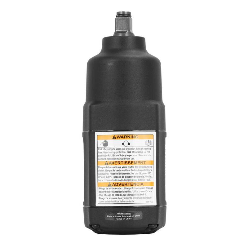 Porter-Cable 3.4 SCFM @ 90 PSI, 5/8 in. Impact Wrench - PXCM024-0440