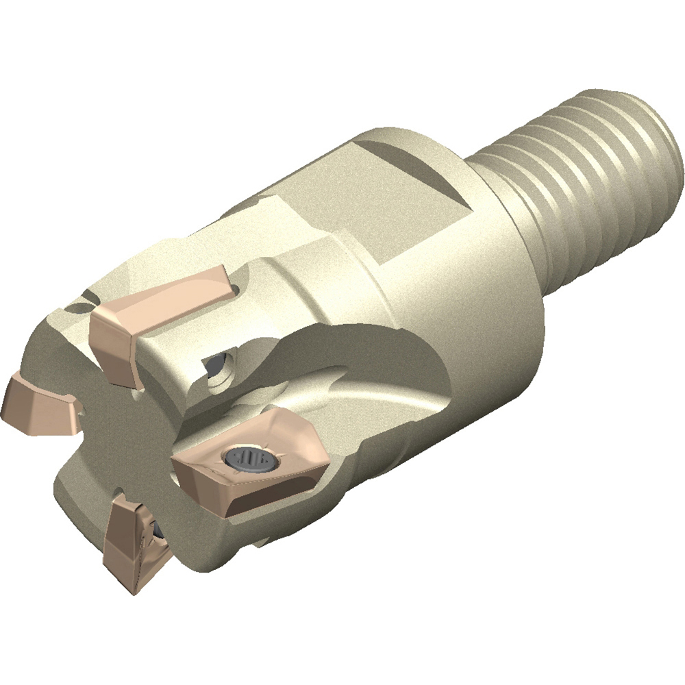 Sumitomo Indexable Square-Shoulder End Mill: WEZ11016ES02-10, 16 mm Cut Dia, 10 mm Max Depth of Cut, 10 mm Dia Straight Shank - 2900AHN