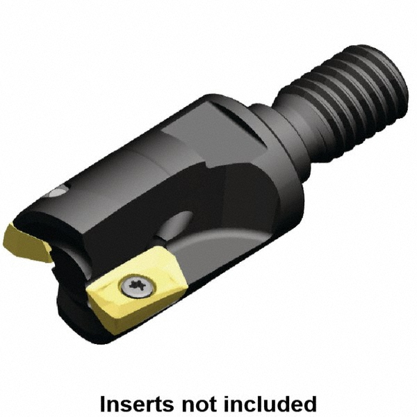Seco Indexable Square-Shoulder End Mill: R217.69-2040.RE-10-6A, 40 mm Cut Dia, 9 mm Max Depth of Cut, M20 Modular Connection Shank - 02769296