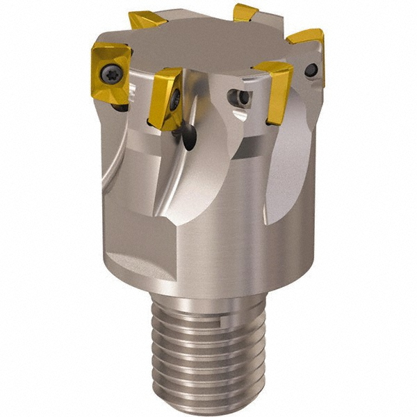 Seco Indexable Square-Shoulder End Mill: R217.69-2040.RE-10-6A, 40 mm Cut Dia, 9 mm Max Depth of Cut, M20 Modular Connection Shank - 02769296