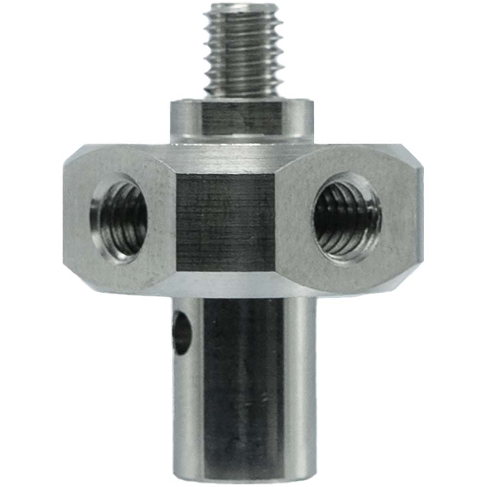 Kennametal Indexable High-Feed End Mill: A7792VXP06SA.75Z3R1.4, 3/4" Cut Dia, Modular Connection Shank - 5661214