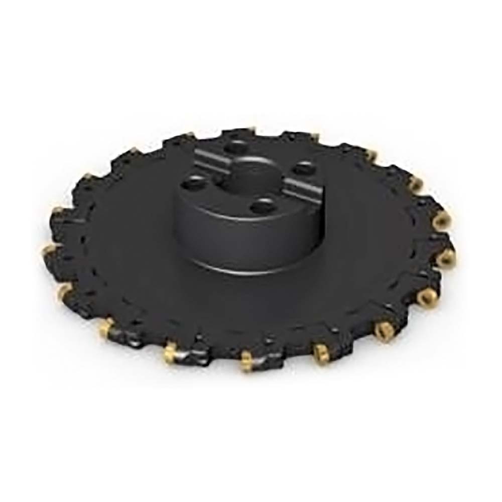Seco Indexable Slotting Cutter: 0.1960" Cutting Width, 10.0000" Cutter Dia, Arbor Connection, 3.2480" Depth of Cut, 1.5000" Hole Dia, Right Hand - 02741572