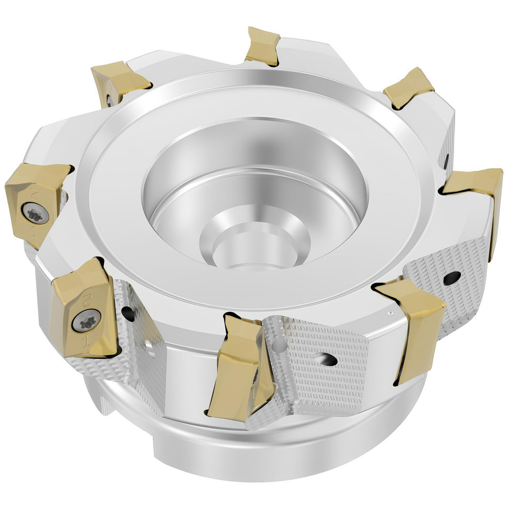 Seco Indexable Square-Shoulder Face Mill:  R220.64-0080-ZO16-6A,  27.0000" Arbor Hole Dia, - 03290243
