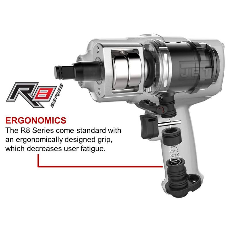 Jet R8 JAT-105 3/4 in. Impact Wrench 1500 ft. lbs. - 505105