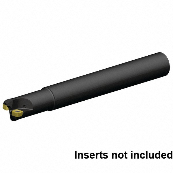 Tungaloy Indexable High-Feed End Mill: EXP05021RL, Cylindrical Shank - 6817109
