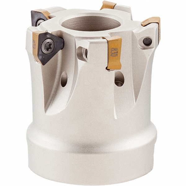Iscar 50mm Cut Dia, 16mm Arbor Hole Dia, 5mm Max Depth, Indexable Square-Shoulder Face Mill - 3105801