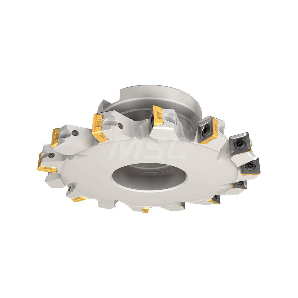 Iscar Indexable Slotting Cutter: 8.50 mm Cutting Width, 125.00 mm Cutter Dia, Shell Mount B Connection, 34.50 mm Depth of Cut, 34.50 mm Depth of Cut, 32.00 mm Shank Dia - 3102984