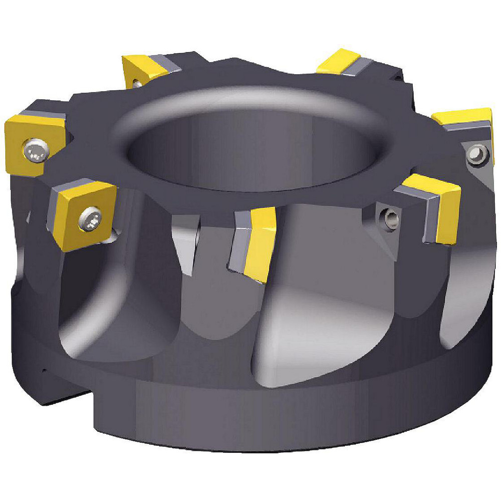 Kennametal 2" Cut Dia, 3/4" Arbor Hole Dia, 0.361" Max Depth, Indexable Square-Shoulder Face Mill - 1024994