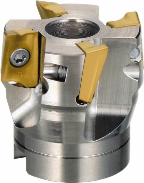 Iscar 2" Cut Dia, 3/4" Arbor Hole Dia, 0.827" Max Depth, Indexable Square-Shoulder Face Mill - 3103492