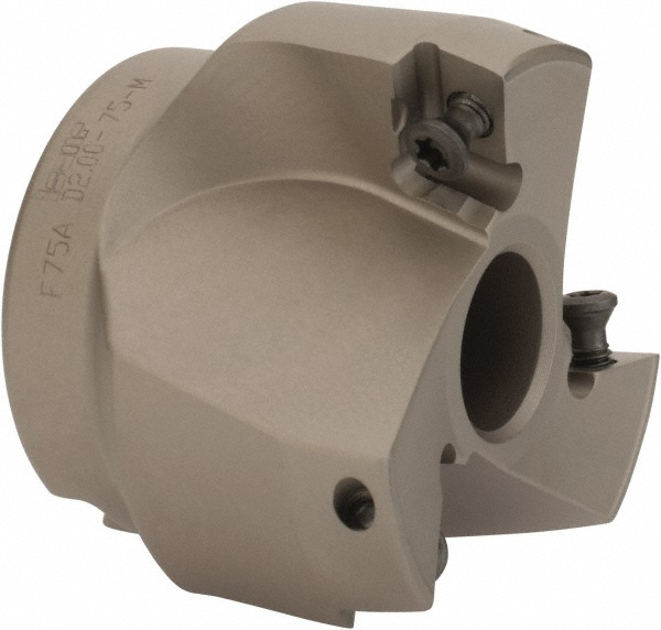 Iscar 2" Cut Dia, 3/4" Arbor Hole Dia, 0.827" Max Depth, Indexable Square-Shoulder Face Mill - 3103492