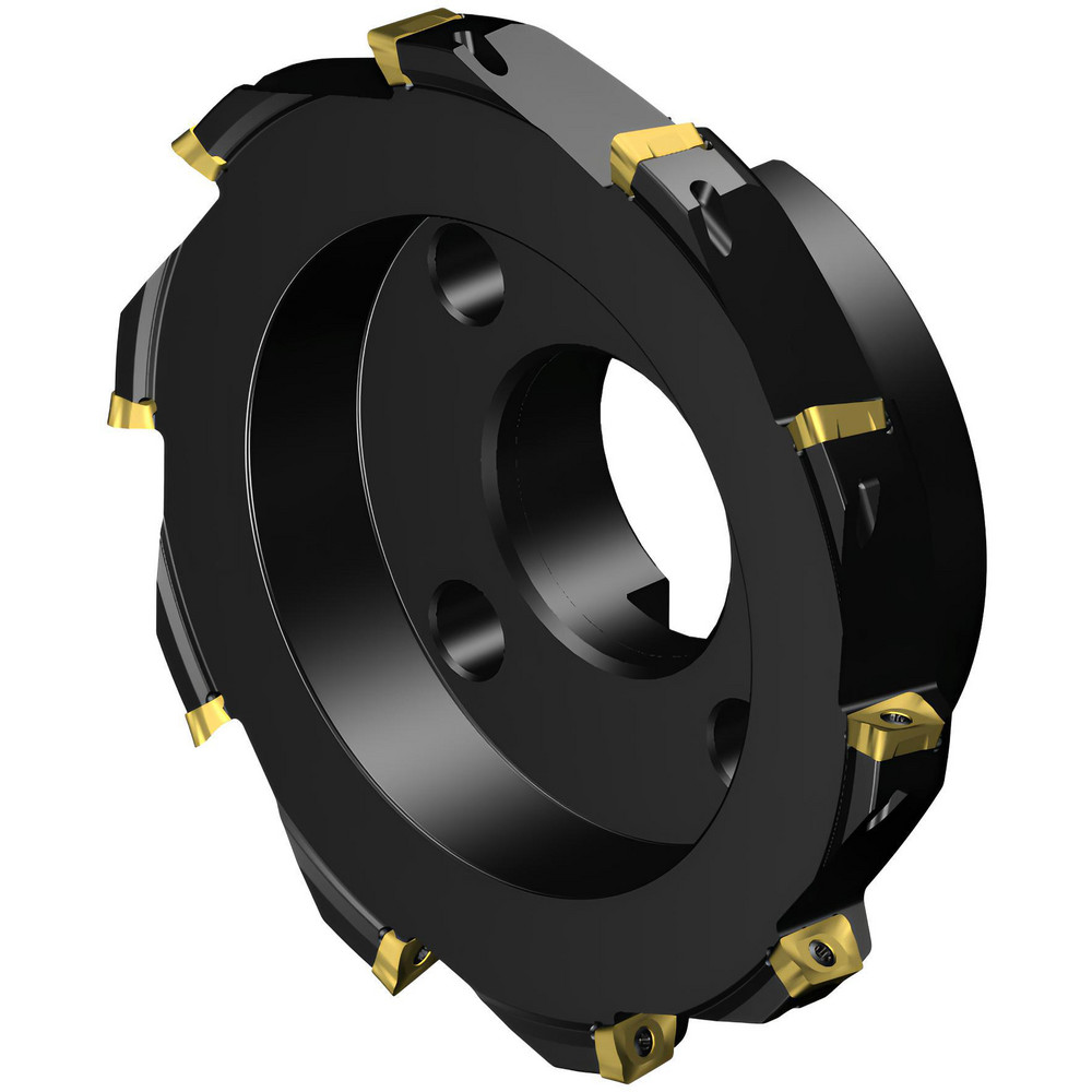 Sandvik Coromant 200mm Cut Dia, 60mm Arbor Hole Dia, 43mm Max Depth, Indexable Square-Shoulder Face Mill - 5746642