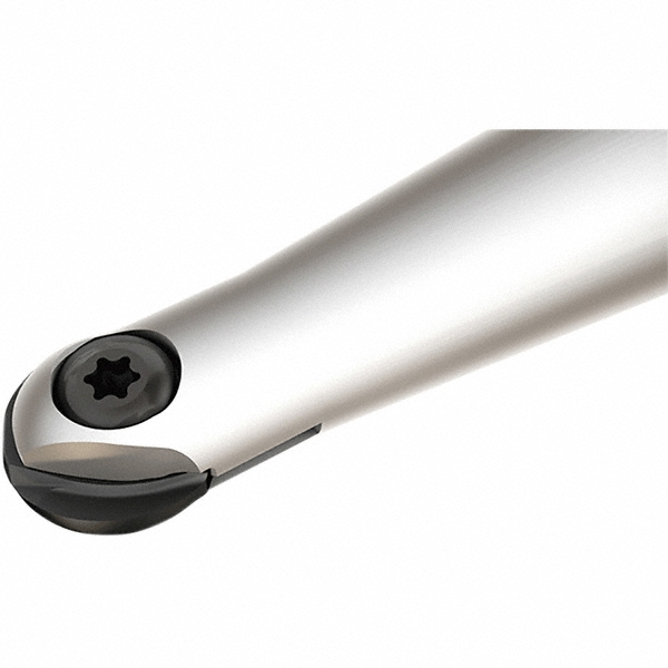 Iscar Indexable Ball Nose End Mill: 12 mm Cut Dia, Solid Carbide, 120 mm OAL - 3103571