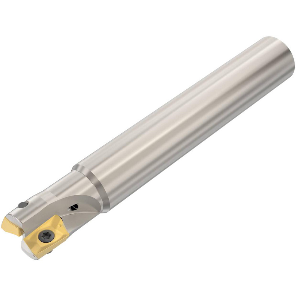 Seco Indexable Square-Shoulder End Mill: R217.69-01.00-0-182LAN, 1" Cut Dia, 0.669" Max Depth of Cut, 1" Dia Cylindrical Shank - 02699117