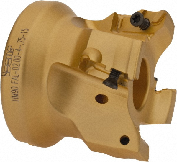 Iscar 2" Cut Dia, 3/4" Arbor Hole Dia, 0.531" Max Depth, Indexable Square-Shoulder Face Mill - 3105021