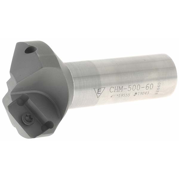 Kennametal 3° Lead Angle, 1.315" Cut Dia, 3/4" Shank Dia, Indexable & Chamfer End Mill - 5672224