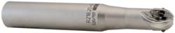 Walter Indexable Ball Nose End Mill: 1" Cut Dia, Steel, 8.27" OAL - 8092805