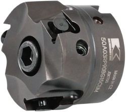 Kennametal 2" Cut Dia, 3/4" Arbor Hole Dia, 15.5mm Max Depth, Indexable Square-Shoulder Face Mill - 5595286
