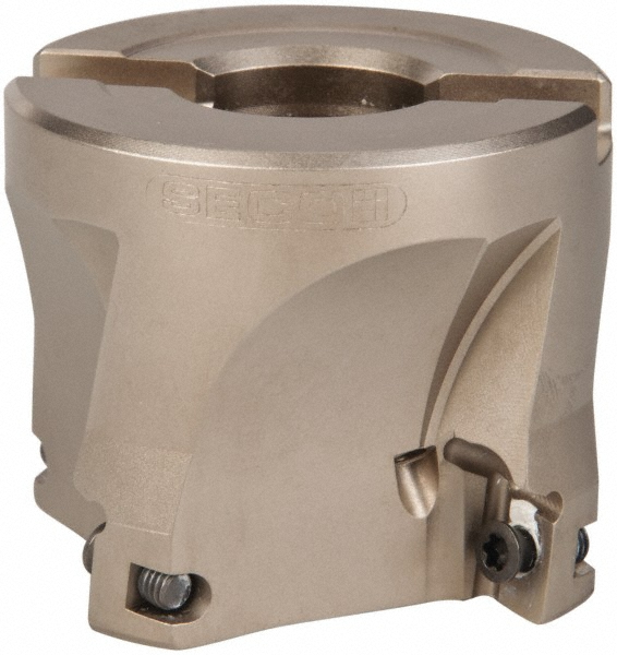 Seco 3" Cut Dia, 1" Arbor Hole Dia, 0.433" Max Depth, Indexable Square-Shoulder Face Mill - 02689822