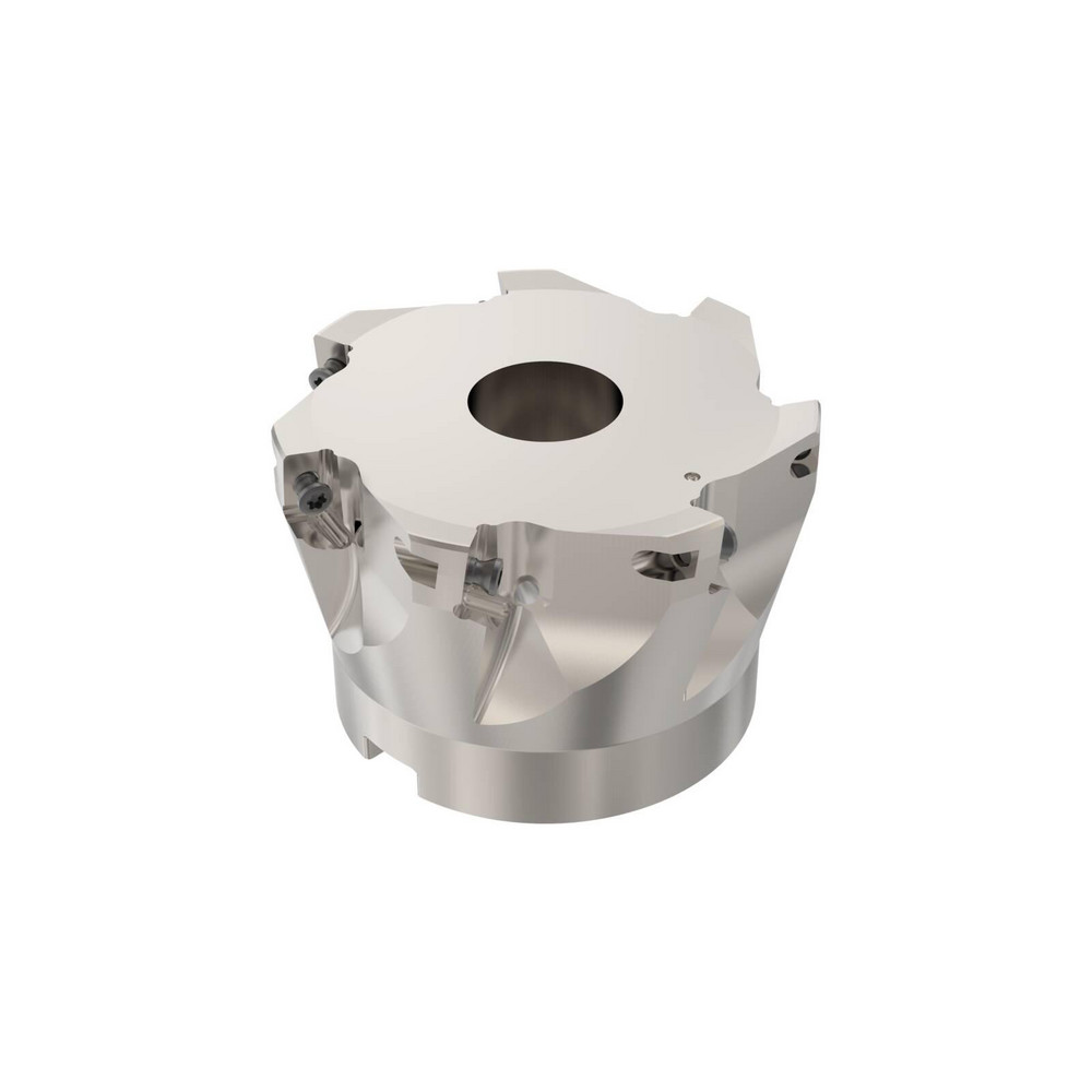 Seco 3" Cut Dia, 1" Arbor Hole Dia, 0.433" Max Depth, Indexable Square-Shoulder Face Mill - 02689822
