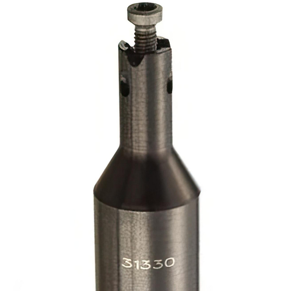 Sandvik Coromant Replaceable Tip Milling Shank: Series CoroMill 327, 153.5 mm Projection, 14.3 mm Weldon Flat Shank - 5758777