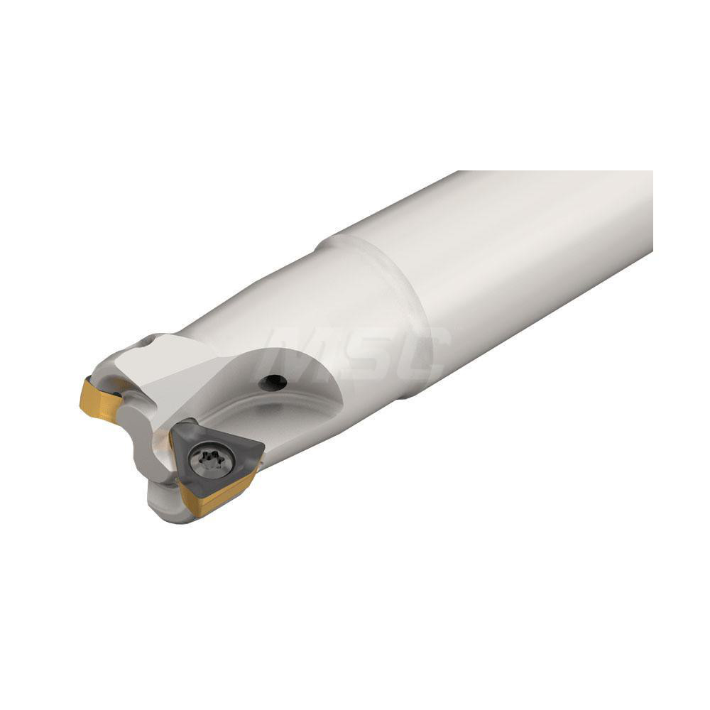 Iscar Indexable Square-Shoulder End Mill: HM390ETCD.625-2W625-07, 5/8" Cut Dia, 0.2" Max Depth of Cut, 5/8" Dia Weldon Flat Shank - 3106936
