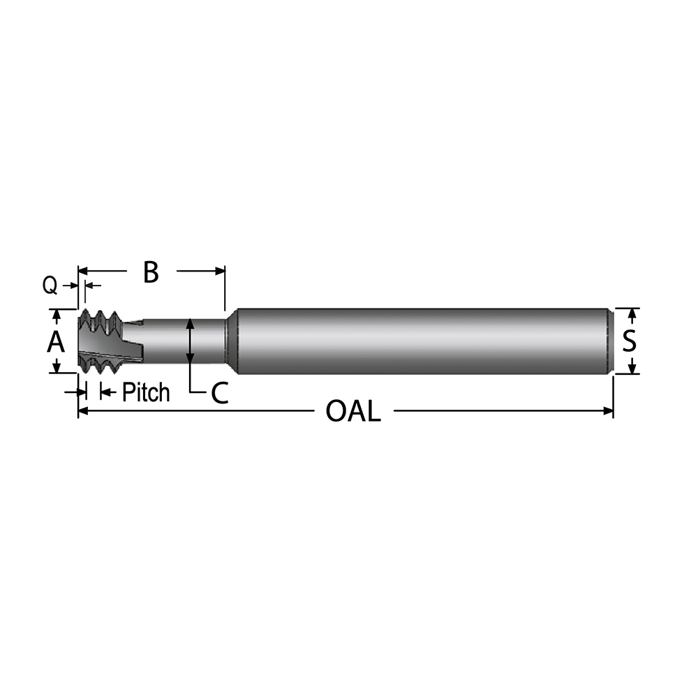 Sandvik Coromant Indexable Grooving Toolholder: QD-LFE1000-12S, External, Left Hand, 50.8 mm Max Workpiece Dia - 6427566
