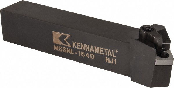 Kennametal Indexable Turning Toolholder: MSSNL164D, Clamp & Screw - 1096048