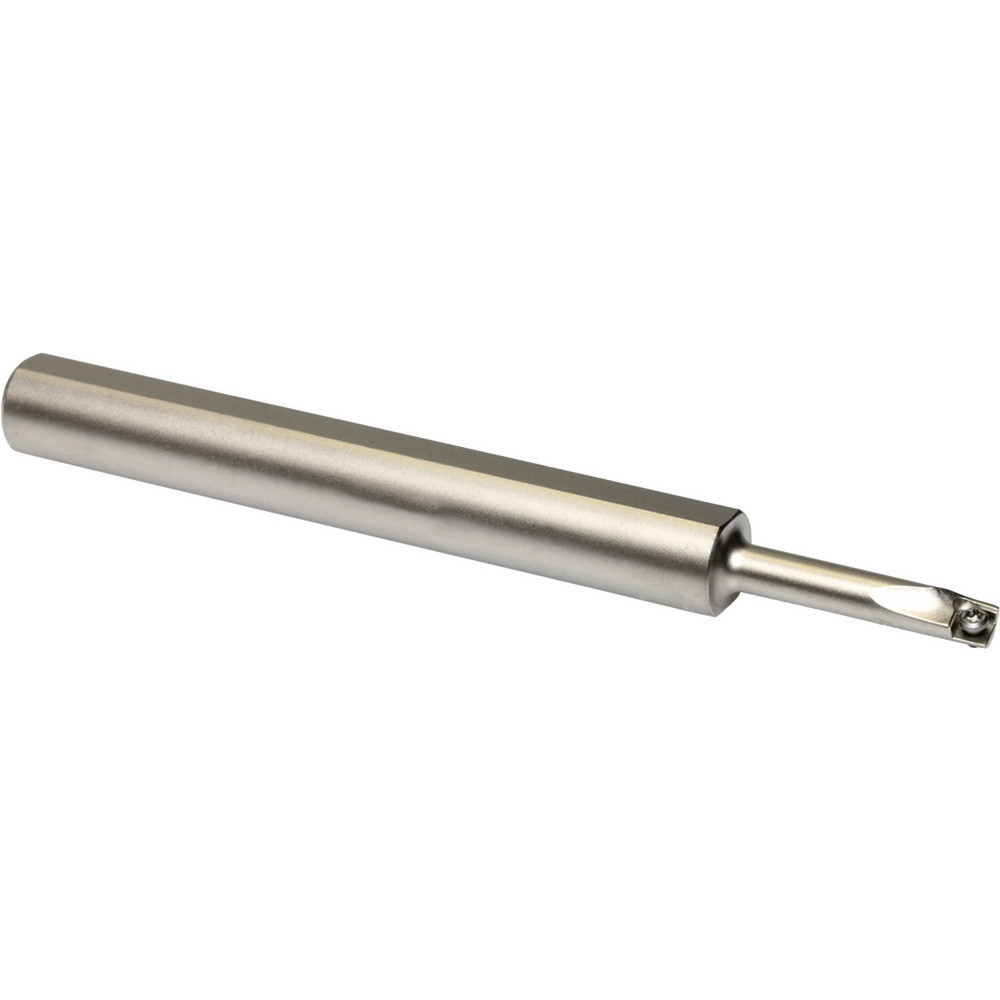 Kyocera Indexable Boring Bar: S10HSCLCL0408AE, 8.00 mm Min Bore, Left Hand, 10.00 mm Shank Dia, Steel - THC11623
