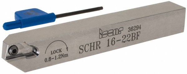 Ingersoll Cutting Tools Indexable Grooving Toolholder: TMIHN12.7-16-8 - 6210677