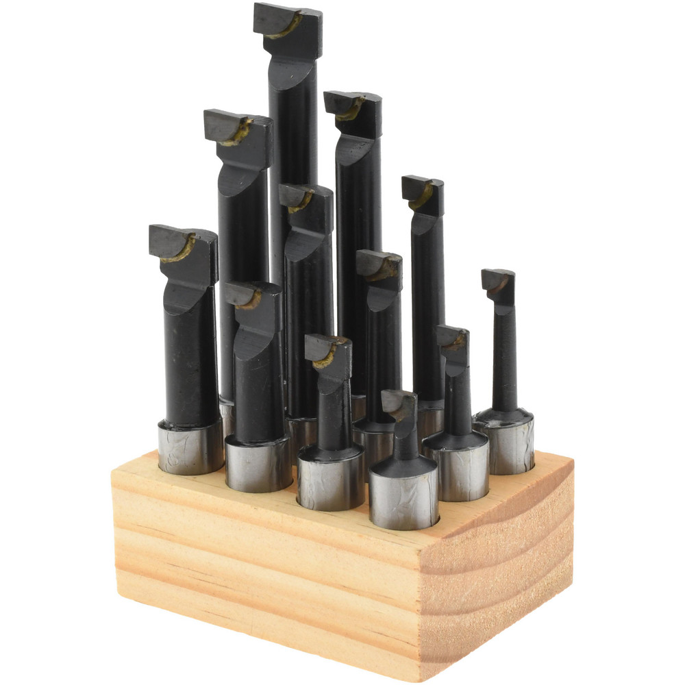 Seco Indexable Boring Bar: S12-MCLNL-3, 1.0000" Min Bore, Left Hand, -5 deg Lead, Steel - 00043196