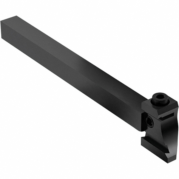 Seco Tool Block Style 150.10-JETI, 15.49mm Blade Height, 80.3mm OAL, 1/2" OAH, Indexable Cutoff Blade Tool Block - 03128626