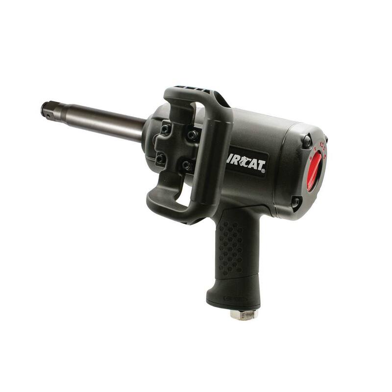 AIRCAT 1 in. Super Duty Composite Impact Wrench with 6 in. Extended Anvil - 1870-P-6