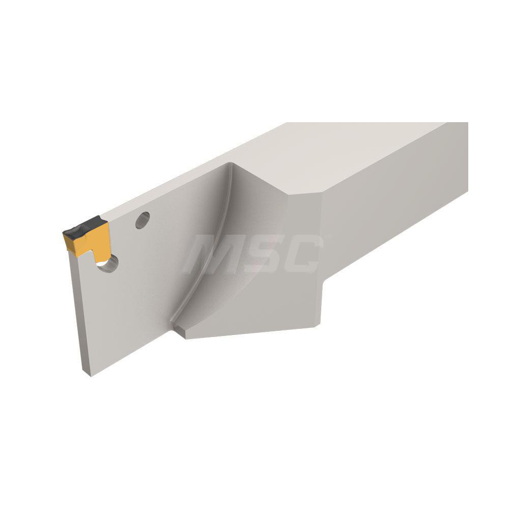 Iscar Indexable Grooving-Cutoff Toolholder: TGTR1616-3D52, 2.5 to 3.5 mm Groove Width, 26 mm Max Depth of Cut, Right Hand - 2302445