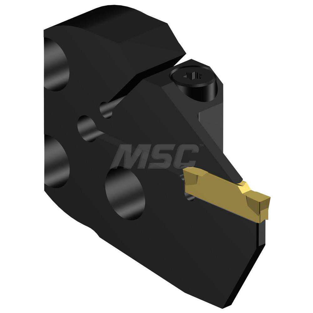 Sandvik Coromant Modular Grooving Head: Right Hand, Cutting Head, System Size C4, Uses N123 Size G Inserts - 6537265