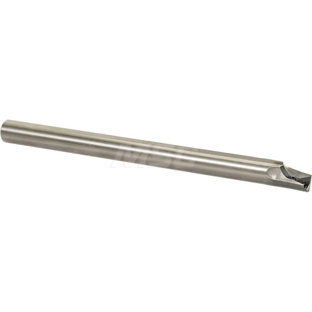 Kyocera Indexable Boring Bar: A06MSTLPR2AE, 0.4800" Min Bore, Right Hand, 5 deg Lead, Steel - THC14023