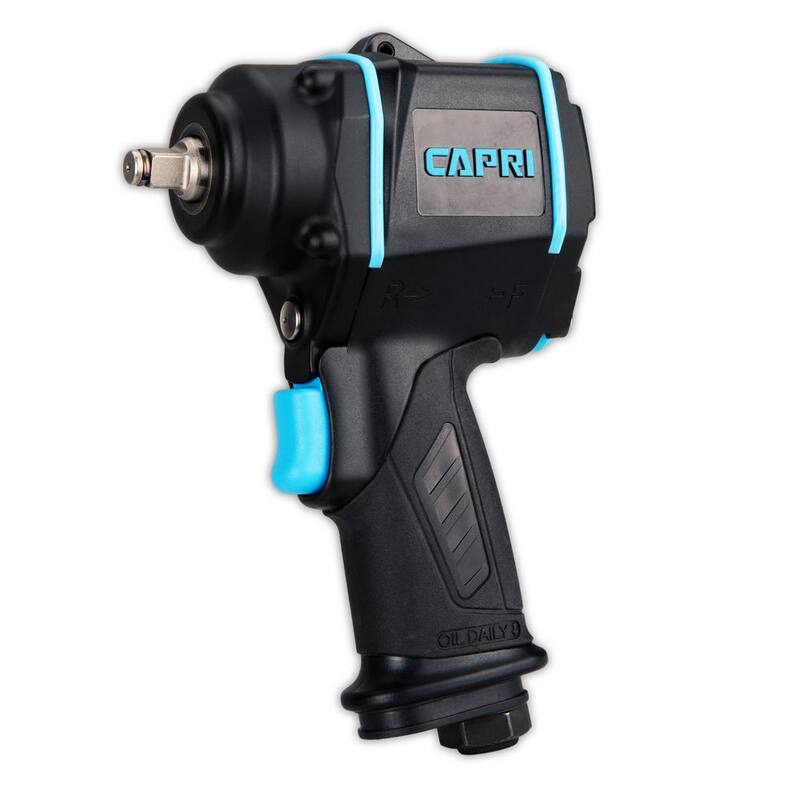 Capri Tools 450 ft. lbs. 1/2 in. Stubby Air Impact Wrench - CP35105