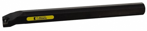 Kennametal Indexable Boring Bar: S25TPCLNR12, 32.00 mm Min Bore, Right Hand, 25.00 mm Shank Dia, 5 deg Lead, Steel - 1244127