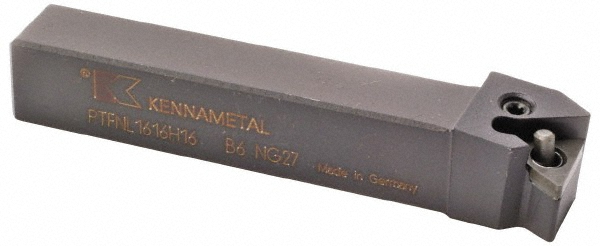 Kennametal Indexable Boring Bar: S25TPCLNR12, 32.00 mm Min Bore, Right Hand, 25.00 mm Shank Dia, 5 deg Lead, Steel - 1244127