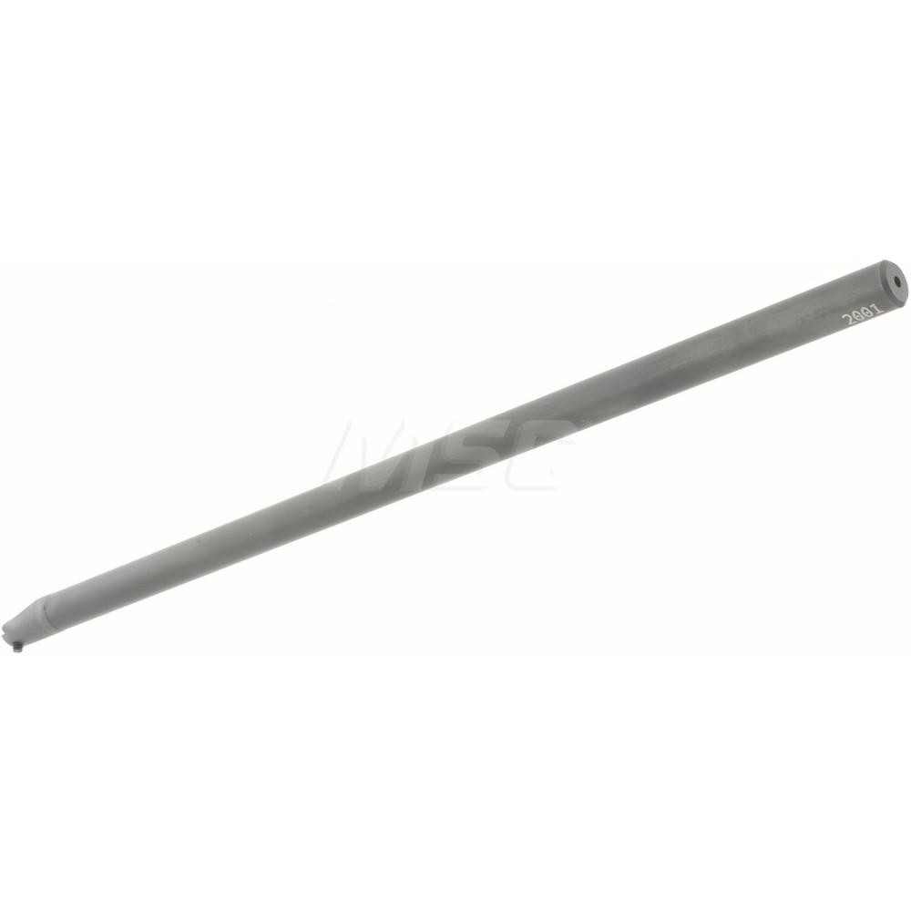 Hertel Indexable Boring Bar: HBBQ-C375R5-10.0-438, 0.4380" Min Bore, Right Hand, Solid Carbide - H59870147