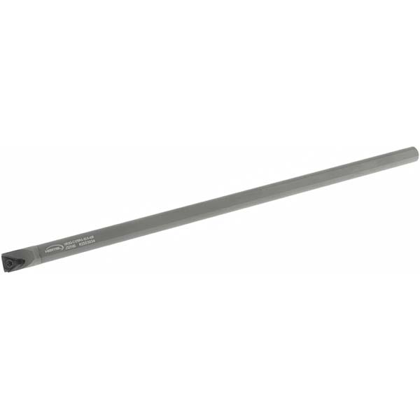 Hertel Indexable Boring Bar: HBBQ-C375R5-10.0-438, 0.4380" Min Bore, Right Hand, Solid Carbide - H59870147