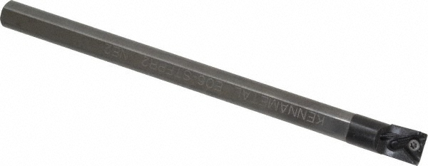 Hertel Indexable Boring Bar: E06STLPR2 KWH, 12.19 mm Min Bore, Right Hand, 9.53 mm Shank Dia, Solid Carbide - 7000482