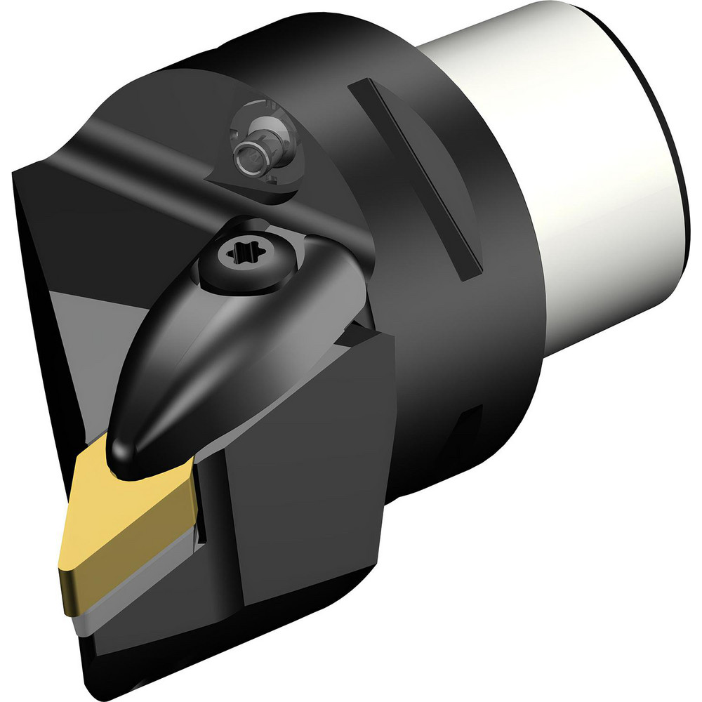 Sandvik Coromant Modular Grooving Head: Right Hand, Cutting Head, System Size C4, Uses Cx-R/LF123..B Inserts - 5846674