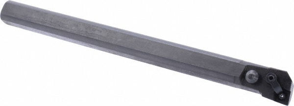 Seco Indexable Boring Bar: A16-MCLNL-4, 1.2800" Min Bore, Left Hand, -5 deg Lead, Steel - 00012112