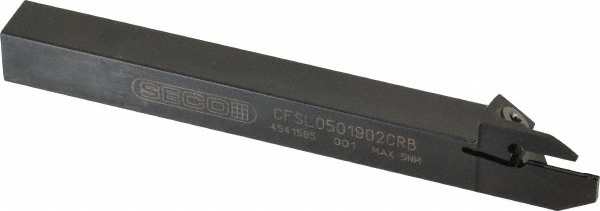 Seco Indexable Turning Toolholder: CFSR 0501902CRB, 90.0 deg Lead Angle, Clamp - 02748820