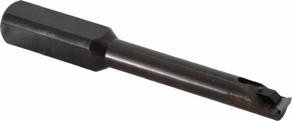 Dorian Tool Indexable Boring Bar: S08K-SWUCR-2, 0.5500" Min Bore, Right Hand, 3 deg Lead - 73310155907