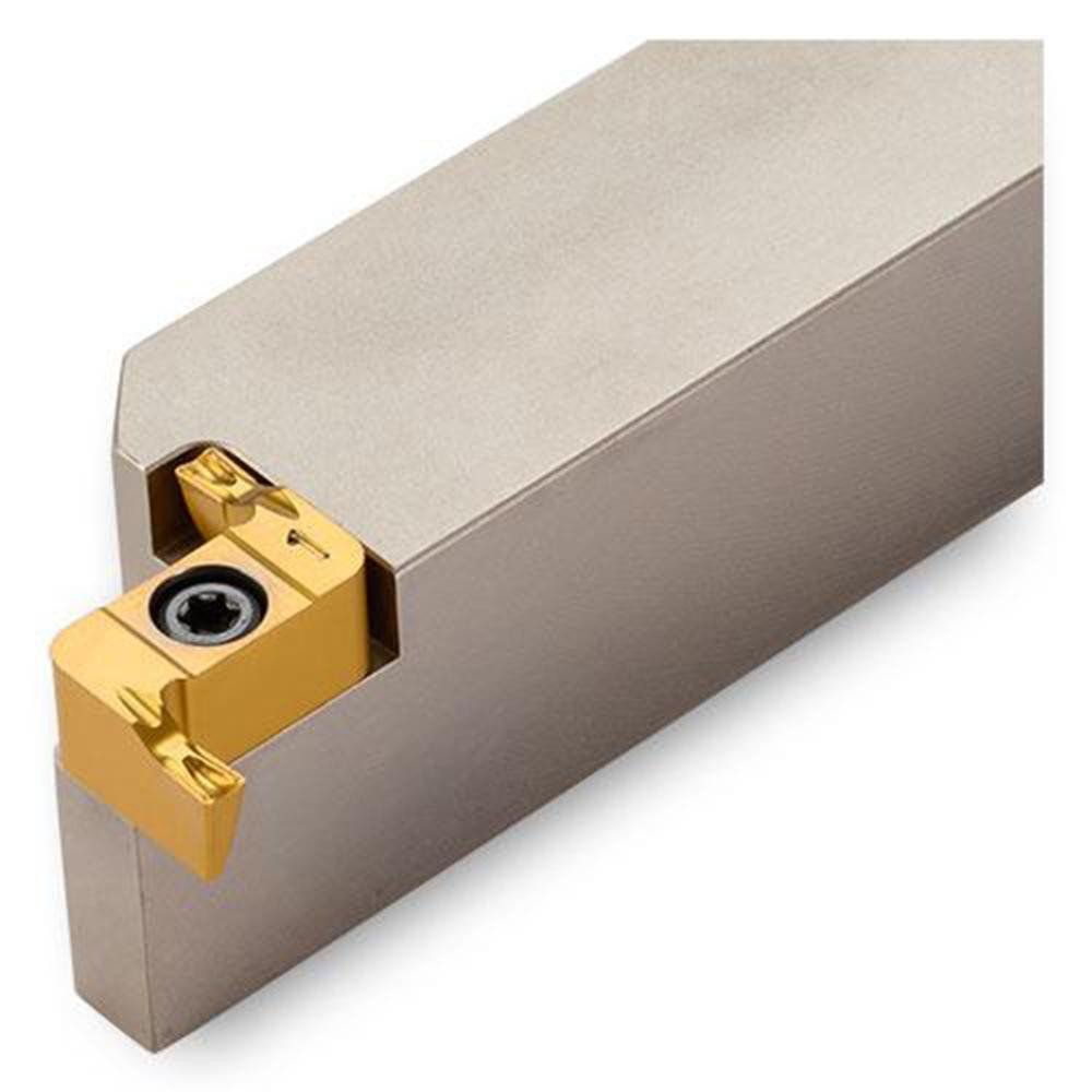 Ingersoll Cutting Tools Indexable Grooving Toolholder: TXFPR25.4, 0.472" Max Workpiece Dia - 6210638