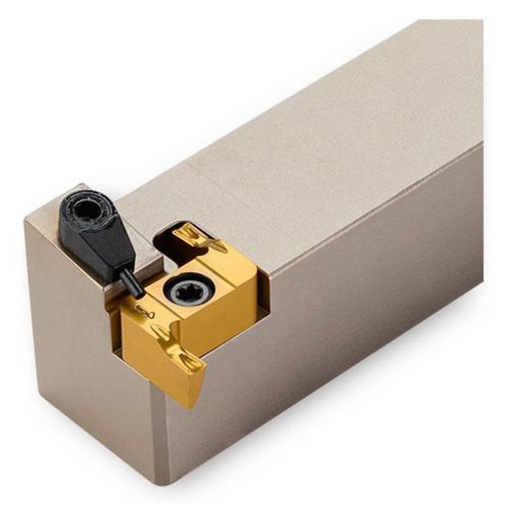 Ingersoll Cutting Tools Indexable Grooving Toolholder: TXFPR25.4, 0.472" Max Workpiece Dia - 6210638