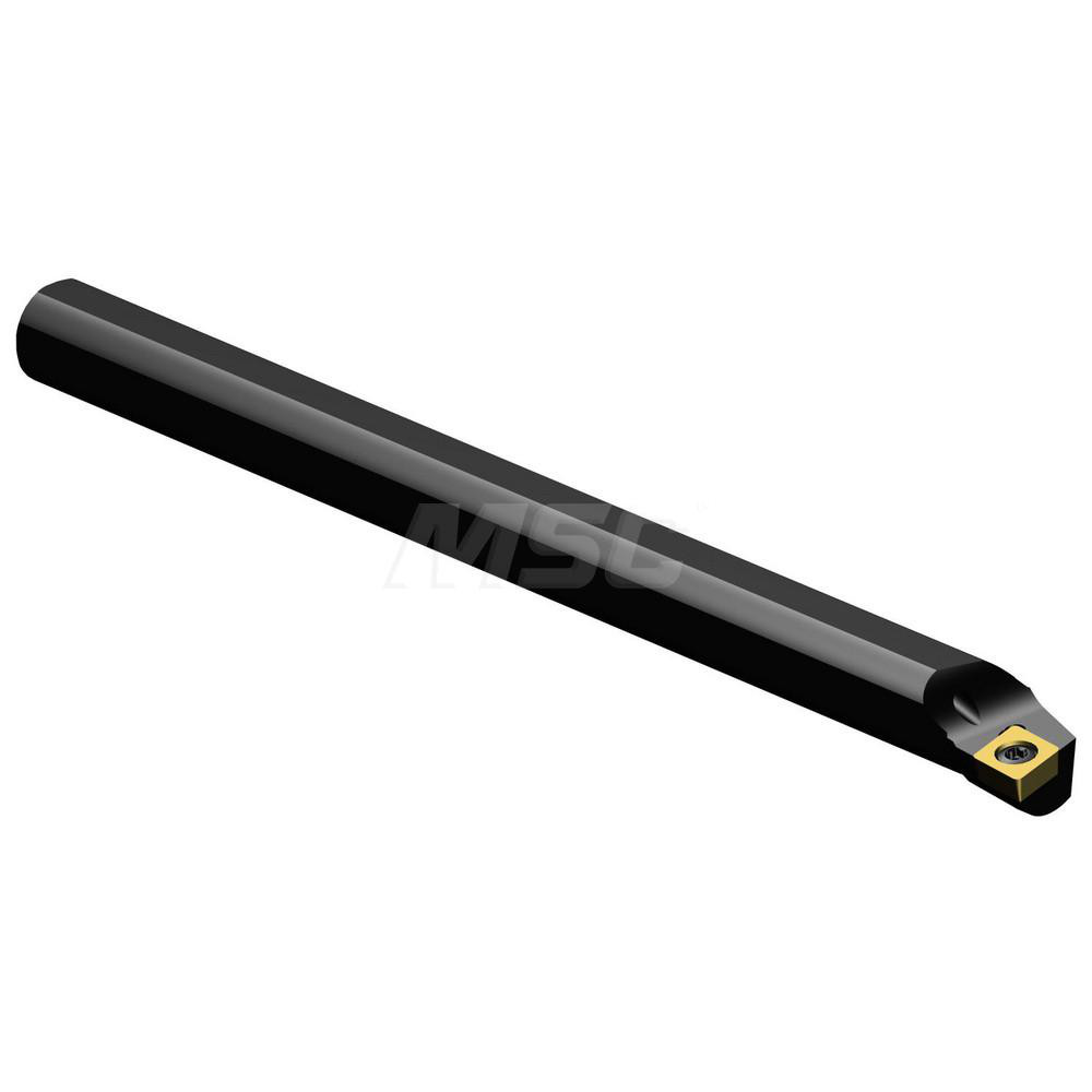 Sandvik Coromant Indexable Boring Bar: E10R-SCLCL3-R, 0.7717" Min Bore, Left Hand, -5 deg Lead, Solid Carbide - 5853221
